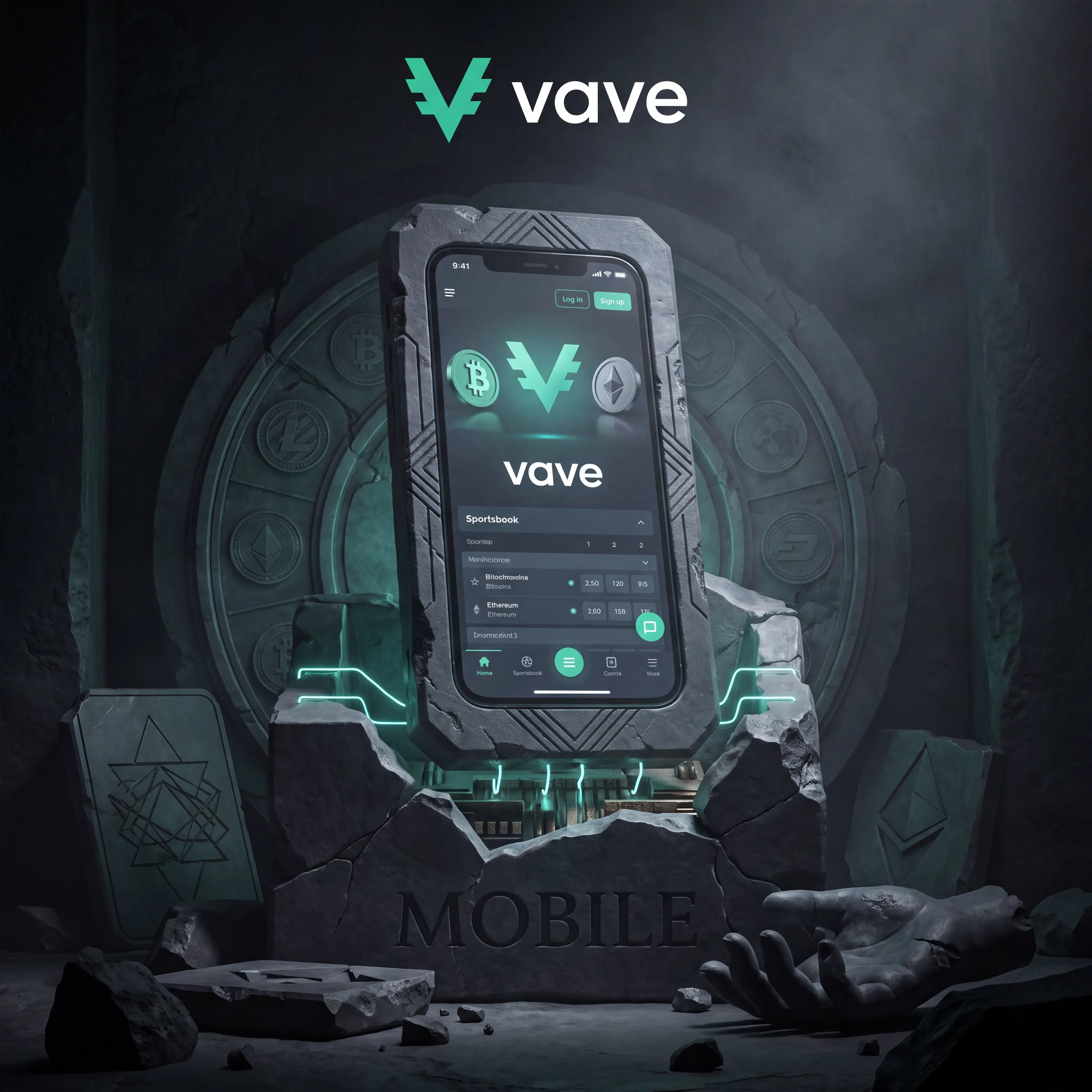 Ψηφιακό tablet για πρόσβαση στο Vave
